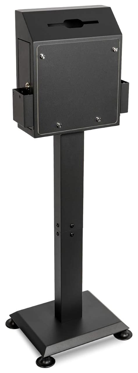 metal ballot box standing|large metal ballot box.